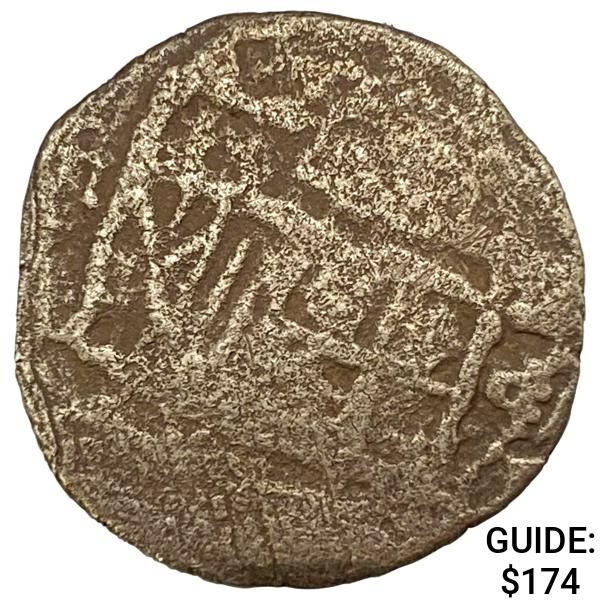 1500-1600s Spanish Empire Silver 1 Reales Cob