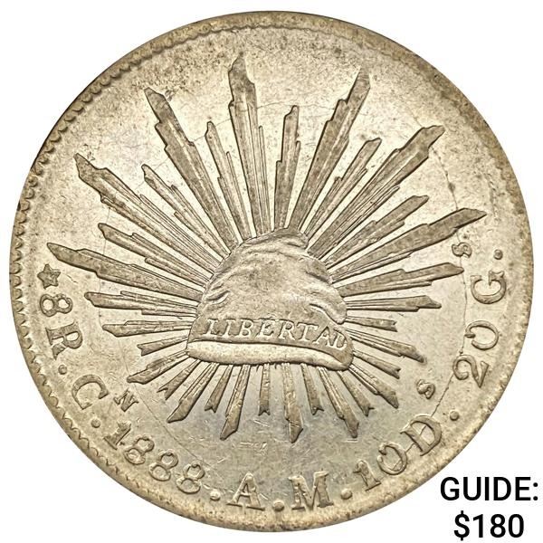1888Cn AM Mexico Silver 8 Reales