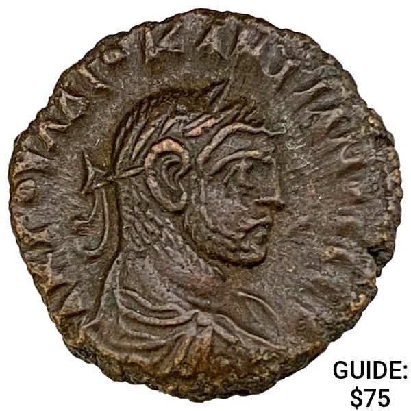 AD 286/7 Roman, Egypt Diocletian Potin Tetradrachm