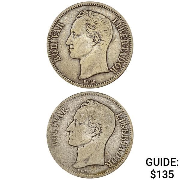 [2]1903-1921 Venezuela 5 Bolivares