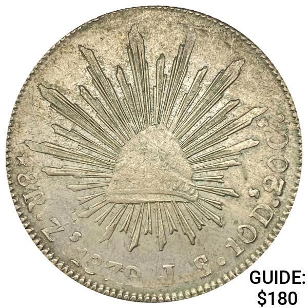1879Zs JS Mexico Silver 8 Reales