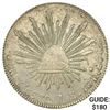 Image 1 : 1879Zs JS Mexico Silver 8 Reales
