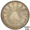 Image 1 : 1908Mo AM Mexico Silver Peso