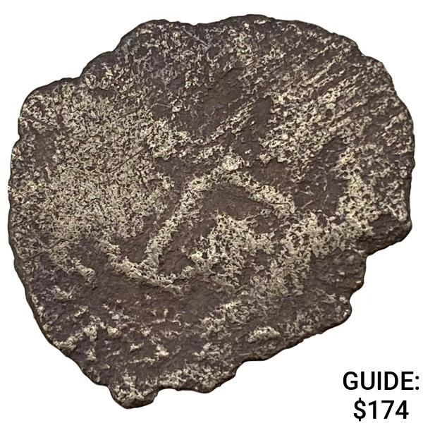 1500-1600s Spanish Empire Silver 1 Reales Cob