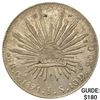 Image 1 : 1891Ga JS Mexico Silver 8 Reales