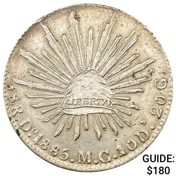 1885Do MC Mexico Silver 8 Reales