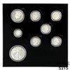Image 1 : 2002 U.S. Silver Proof Set 8 Varied Coins