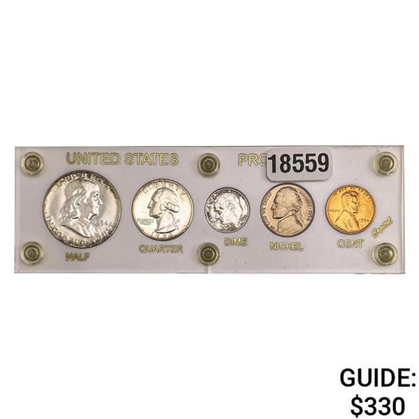 1954 U.S. Proof Set 1C-50C