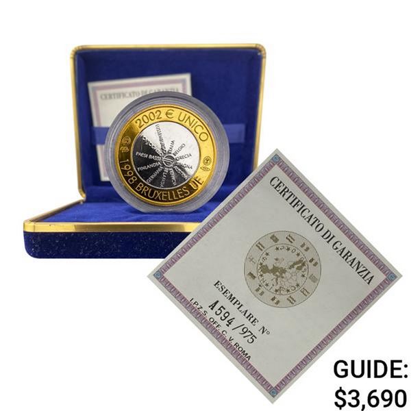 2002 San Luca Euro Unico Gold & Platinum