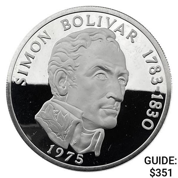 1975 Panama 3.8539oz Silver 20 Balboas