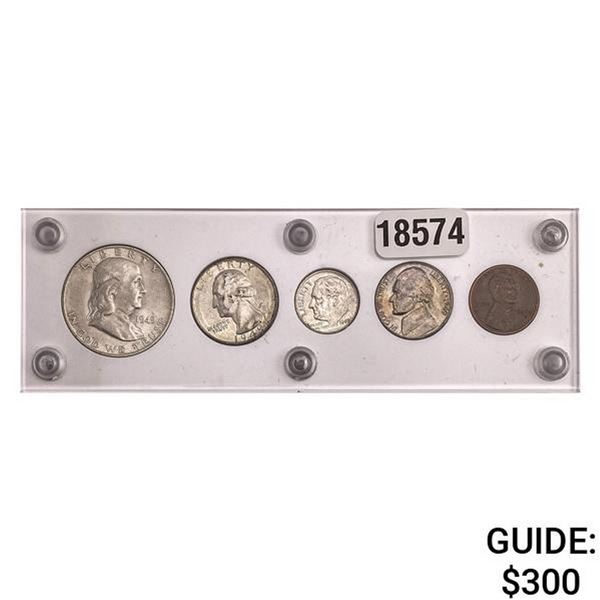 1949-D U.S. Year Set 1C-50C