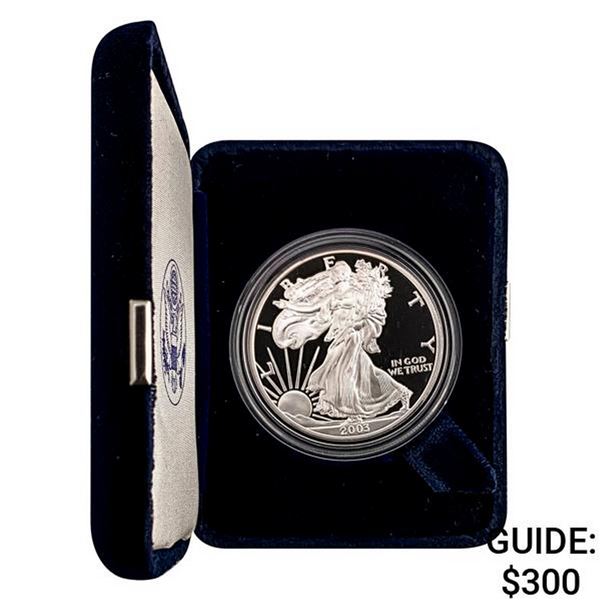 2003-W Proof Silver Eagle in OGP