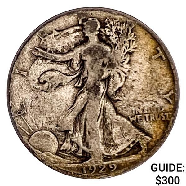 1929-S Walking Liberty Half Dollar