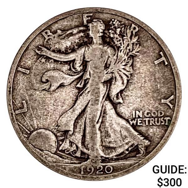 1920-D Walking Liberty Half Dollar