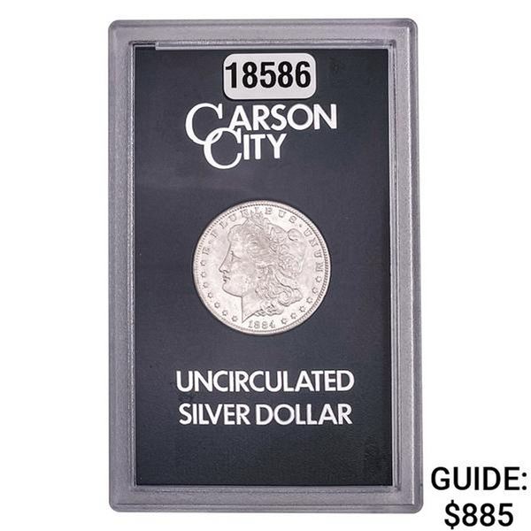 1884-CC Morgan Silver Dollar GSA UNCIRCULATED