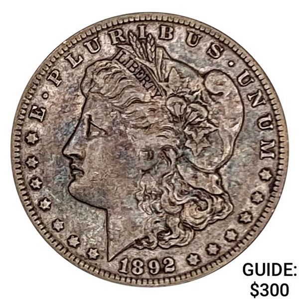 1892-O Morgan Silver Dollar