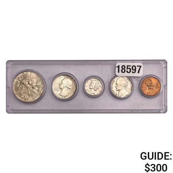 1944 U.S. Year Set 1C-50C