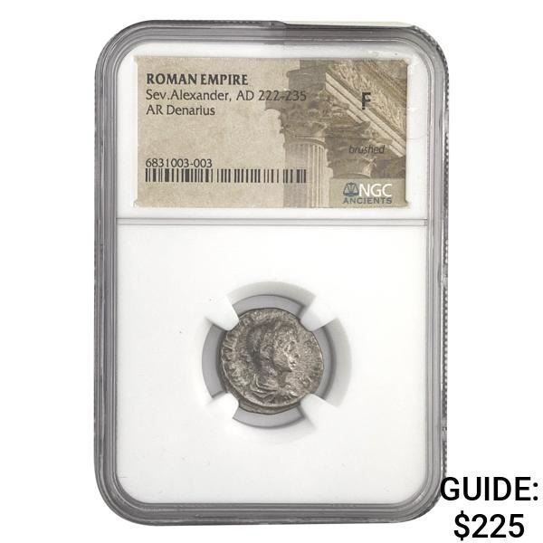 Roman Sev. Alexander, AD 222-235 Silver Denarius