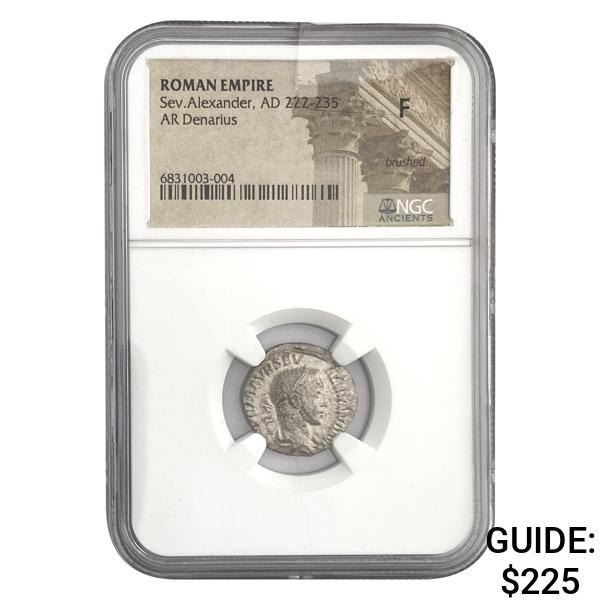 Roman Sev. Alexander, AD 222-235 Silver Denarius