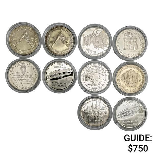 [10] 1987-2005 Silver $1 Comm 7.734oz ASW