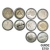 Image 1 : [10] 1987-2005 Silver $1 Comm 7.734oz ASW