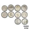 Image 1 : [10] 1983-2010 Silver $1 Comm 7.734oz ASW