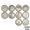Image 1 : [10] 1986-2006 Silver $1 Comm 7.734oz ASW
