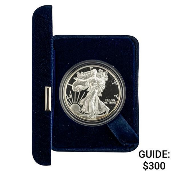 2002-W Proof Silver Eagle in OGP