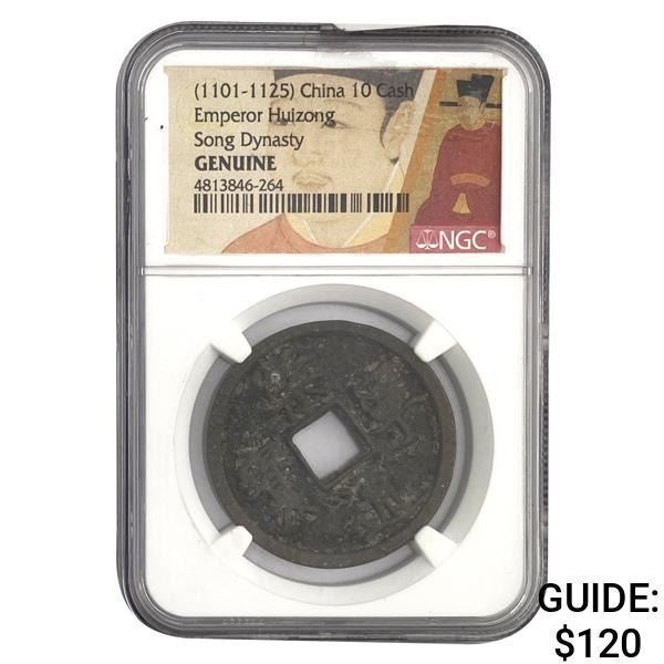 1101-1125 China 10 Cash