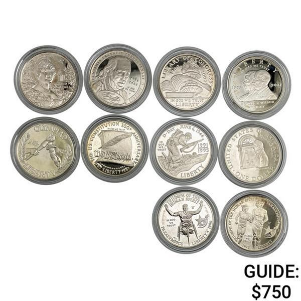 [10] 1987-2006 Silver $1 Comm 7.734oz ASW