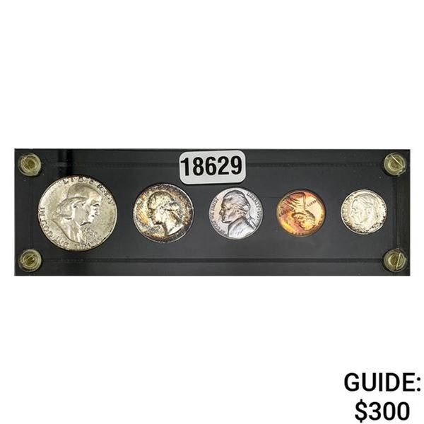 1957 U.S. Proof Set 1C-50C