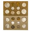 Image 2 : 1957 UNC US Double Mint Set [20 Coins]