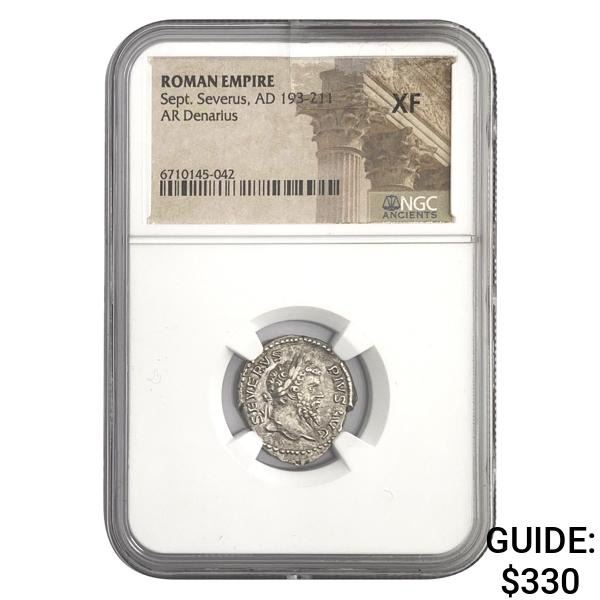Roman Sept. Severus, AD 193-211 Silver Denarius