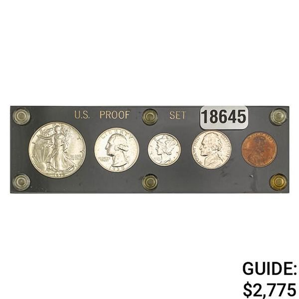 1938 US Proof Set [5 Coins]