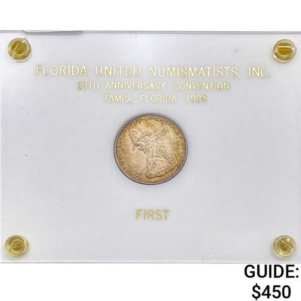 1920 BU Pilgrim Half Dollar; 1984 FUN 1st Place Award