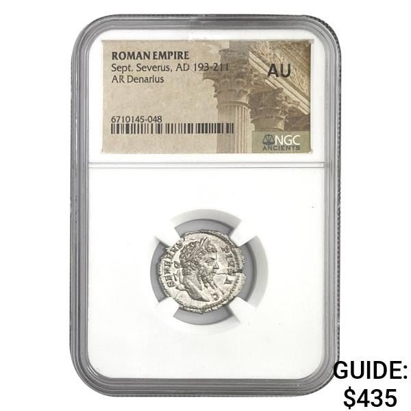 Roman Sept. Severus, AD 193-211 Silver Denarius