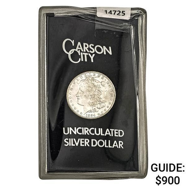 1884-CC Morgan Silver Dollar   GSA Hoard