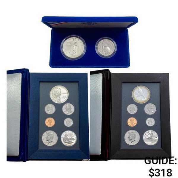 1986-1993 Proof Set Lot (16 Coins)