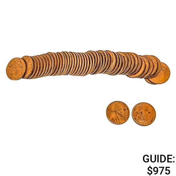 [50] 1951-S Wheat Cent   Roll