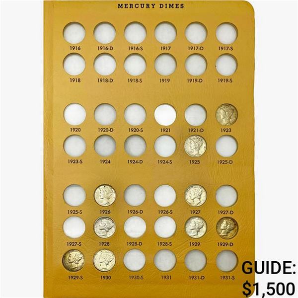 [38]1923-1945 Mercury Dimes Album
