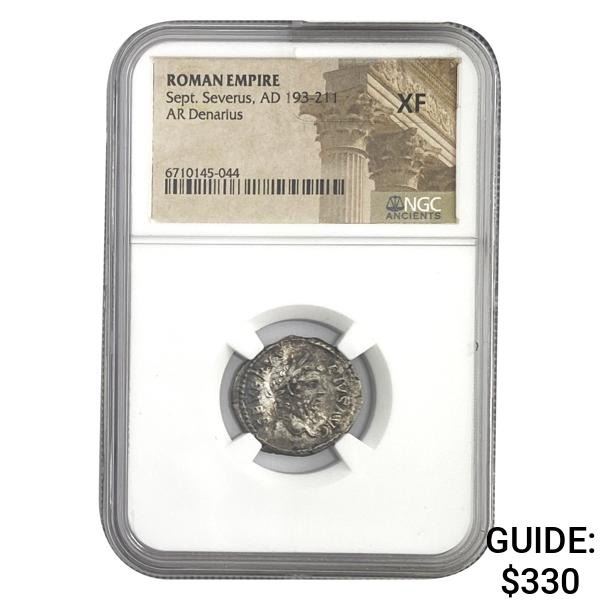 Roman Sept. Severus, AD 193-211 Silver Denarius