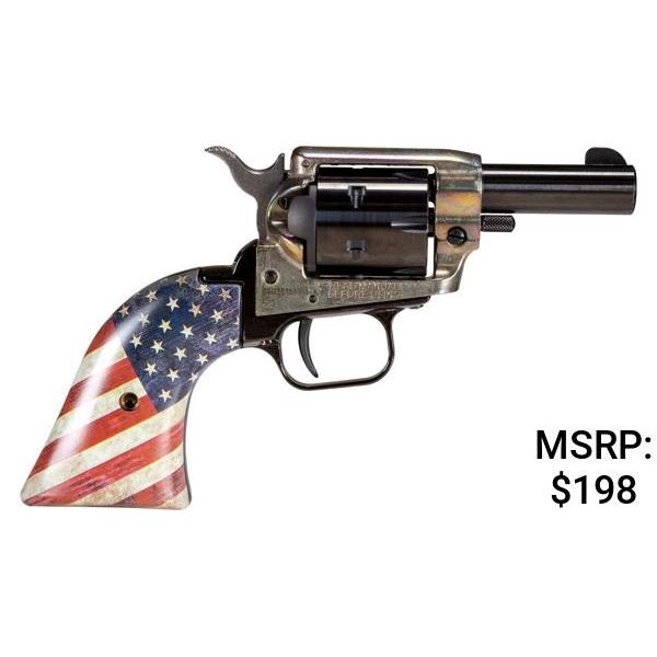 Heritage Manufacturing Barkeep, USA Flag, 2" .22 LR Revolver
