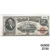 Image 1 : 1917 $2 Large Size Legal Tender Note - Red Seal