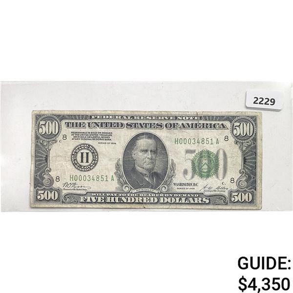 1928 $500 Federal Reserve Note - Bank of St. Louis