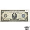 Image 1 : 1914 $10 Federal Reserve Large Note-Bank of Boston