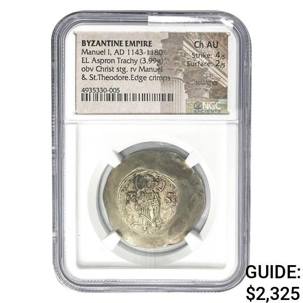 Byzantine Manuel I, AD 1143-1180 Gold