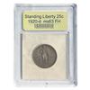Image 1 : 1920-D Standing Liberty Quarter USCG MS63 FH