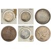 Image 1 : 1831-1906 Varied Date US Half Dollars Lot [6 Coins] HIGH GRADE