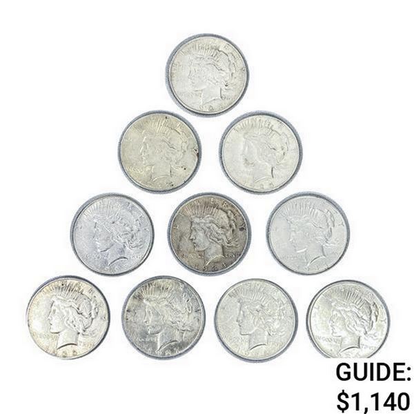 [10] 1925-1935 Silver Peace Dollars