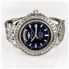 Image 3 : Breitling Automatic SS/Diamond Bezel w/ Black Dial